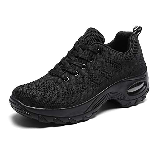 TINRYMX Tanzsneaker Damen für Sport atmungsaktiv Schnürschuhe Walking Jazz Hipr Hop Trainings Schuh Sneaker,39 EU von TINRYMX