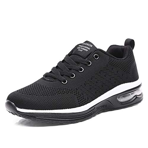 TINRYMX Tanzsneaker Damen für Sport atmungsaktiv Schnürschuhe Walking Jazz Hipr Hop Trainings Schuh Sneaker,39 EU von TINRYMX