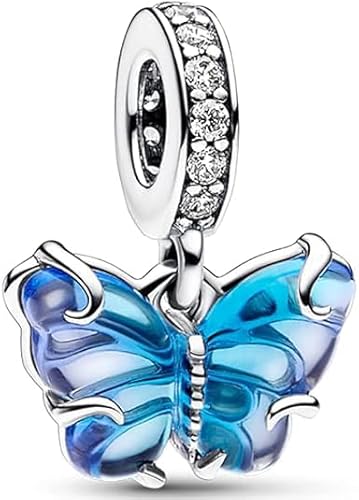 TINSLO Charm Anhänger Damen 925 Sterling Silber für Armband Charms Beads passend für Pandora Armband und Halskette, Kompatibel mit Europäischen Armbänder für Frauen Mädchen B7 TINSLO Charm Anhänger Damen 925 Sterling Silber für Armband Charms Beads passend für Pandora Armband und Halskette, Kompatibel mit Europäischen Armbänder für Frauen Mädchen B7 von TINSLO