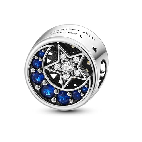 TINSLO Charm Anhänger Damen 925 Sterling Silber für Armband Charms Beads passend für Pandora Armband und Halskette, Kompatibel mit Europäischen Armbänder für Frauen Mädchen TINSLO Charm Anhänger Damen 925 Sterling Silber für Armband Charms Beads passend für Pandora Armband und Halskette, Kompatibel mit Europäischen Armbänder für Frauen Mädchen von TINSLO