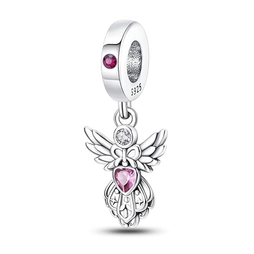 TINSLO Charm Anhänger Damen 925 Sterling Silber für Armband Charms Beads passend für Pandora Armband und Halskette, Kompatibel mit Europäischen Armbänder für Frauen Mädchen von TINSLO