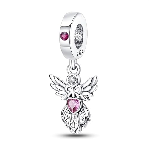 TINSLO Charm Anhänger Damen 925 Sterling Silber für Armband Charms Beads passend für Pandora Armband und Halskette, Kompatibel mit Europäischen Armbänder für Frauen Mädchen B9 von TINSLO
