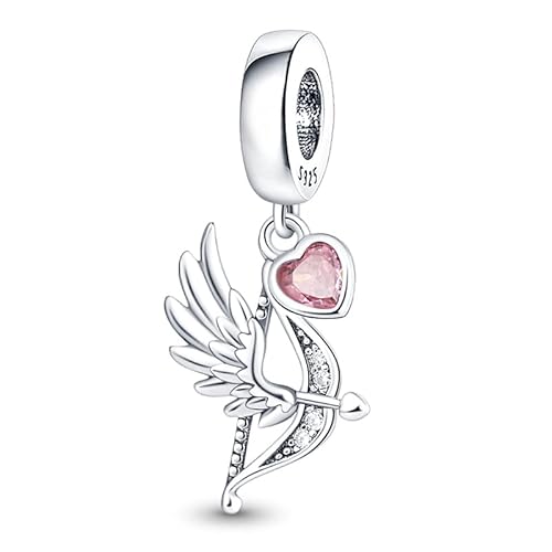 TINSLO Charm Anhänger Damen 925 Sterling Silber für Armband Charms Beads passend für Pandora Armband und Halskette, Kompatibel mit Europäischen Armbänder für Frauen Mädchen von TINSLO