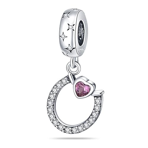 TINSLO Charm Anhänger Damen 925 Sterling Silber für Armband Charms Beads passend für Pandora Armband und Halskette, Kompatibel mit Europäischen Armbänder für Frauen Mädchen von TINSLO