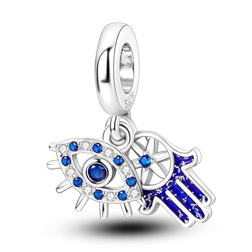 TINSLO Charm Anhänger Damen 925 Sterling Silber für Armband Charms Beads passend für Pandora Armband und Halskette, Kompatibel mit Europäischen Armbänder für Frauen Mädchen von TINSLO