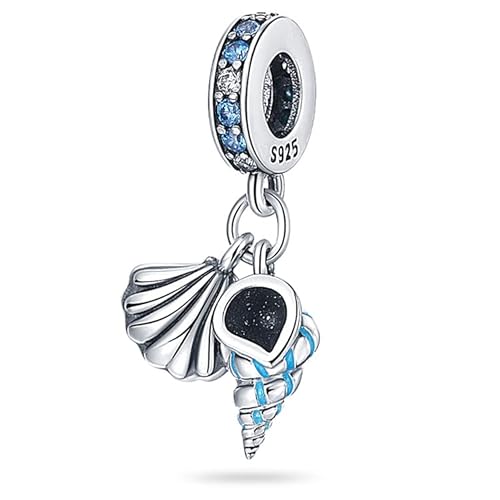 TINSLO Charm Anhänger Damen 925 Sterling Silber für Armband Charms Beads passend für Pandora Armband und Halskette, Kompatibel mit Europäischen Armbänder für Frauen Mädchen von TINSLO