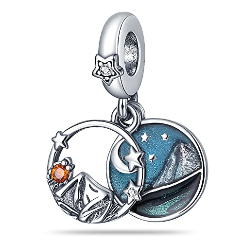 TINSLO Charm Anhänger Damen 925 Sterling Silber für Armband Charms Beads passend für Pandora Armband und Halskette, Kompatibel mit Europäischen Armbänder für Frauen Mädchen von TINSLO