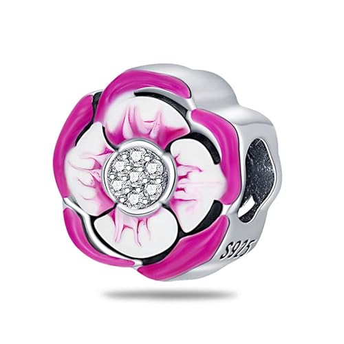 TINSLO Charm Anhänger Damen 925 Sterling Silber für Armband Charms Beads passend für Pandora Armband und Halskette, Kompatibel mit Europäischen Armbänder für Frauen Mädchen TINSLO Charm Anhänger Damen 925 Sterling Silber für Armband Charms Beads passend für Pandora Armband und Halskette, Kompatibel mit Europäischen Armbänder für Frauen Mädchen von TINSLO