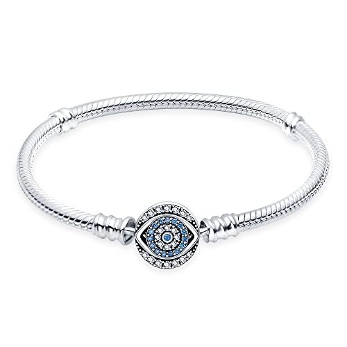 Damen Armband 925 Sterling Silber, Armbänder mit Herz Verschluss Moments Schlangen Gliederarmband Armkette Valentinstag Muttertag Geburtstags Weihnachten Geschenk für Frauen Freundin Mama von TINSLO