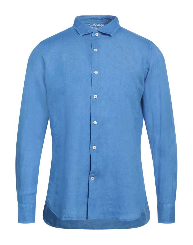 TINTORIA MATTEI 954 Hemd Herren Azurblau von TINTORIA MATTEI 954