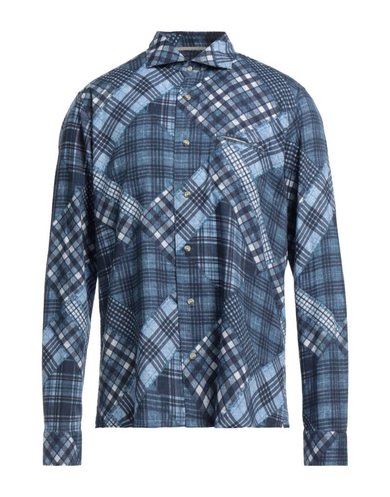 TINTORIA MATTEI 954 Hemd Herren Blau von TINTORIA MATTEI 954