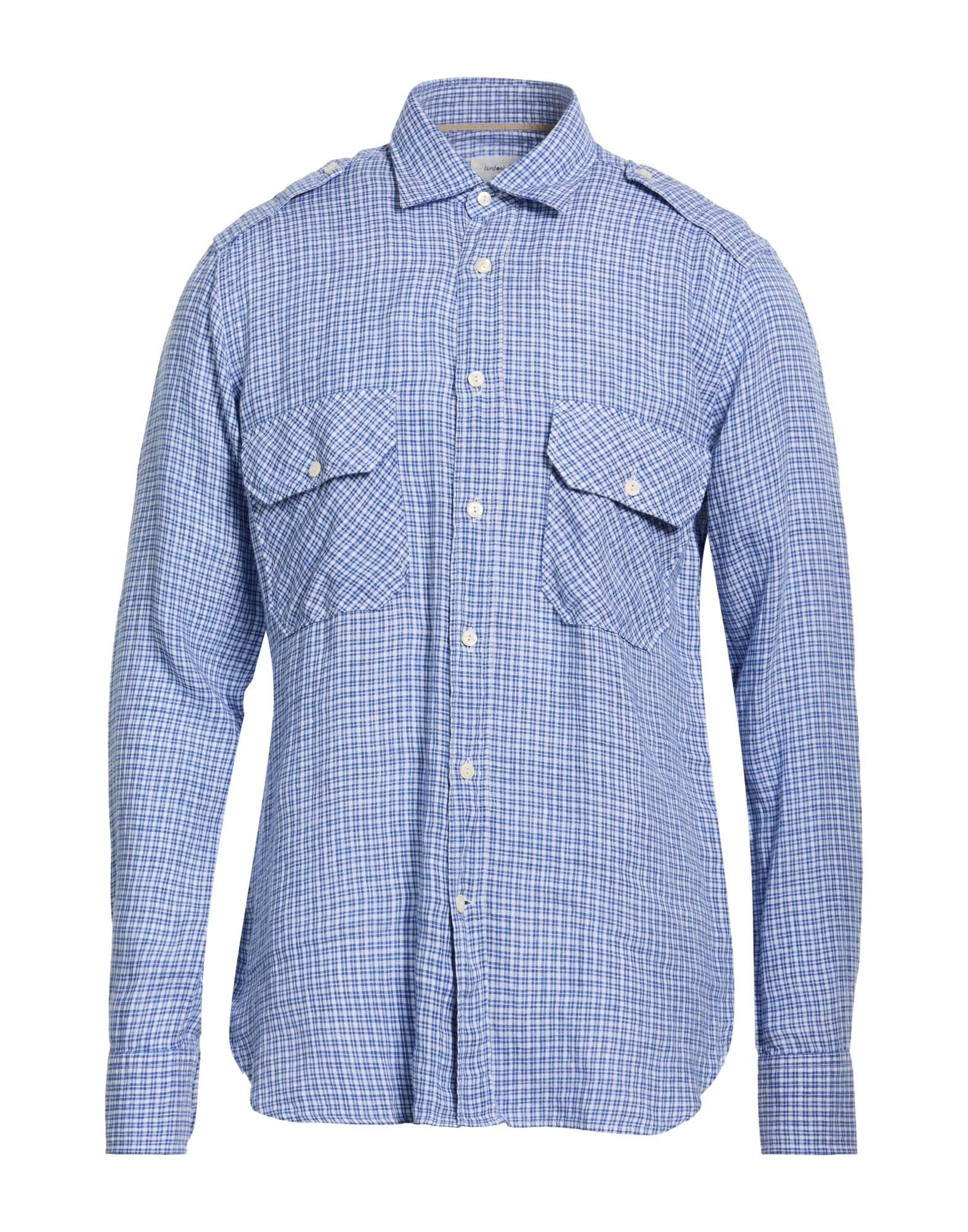 TINTORIA MATTEI 954 Hemd Herren Blau von TINTORIA MATTEI 954