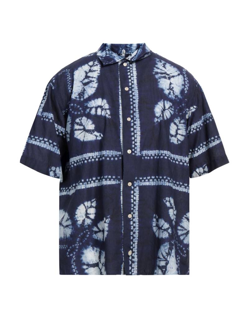 TINTORIA MATTEI 954 Hemd Herren Marineblau von TINTORIA MATTEI 954