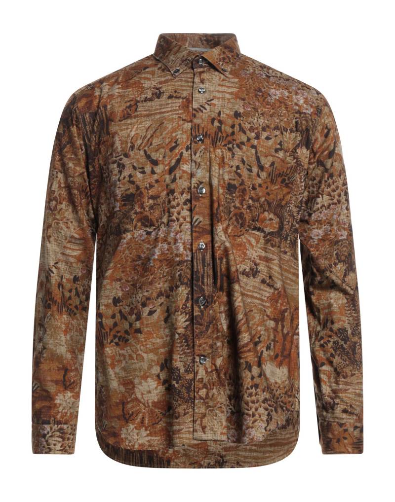 TINTORIA MATTEI 954 Hemd Herren Braun von TINTORIA MATTEI 954