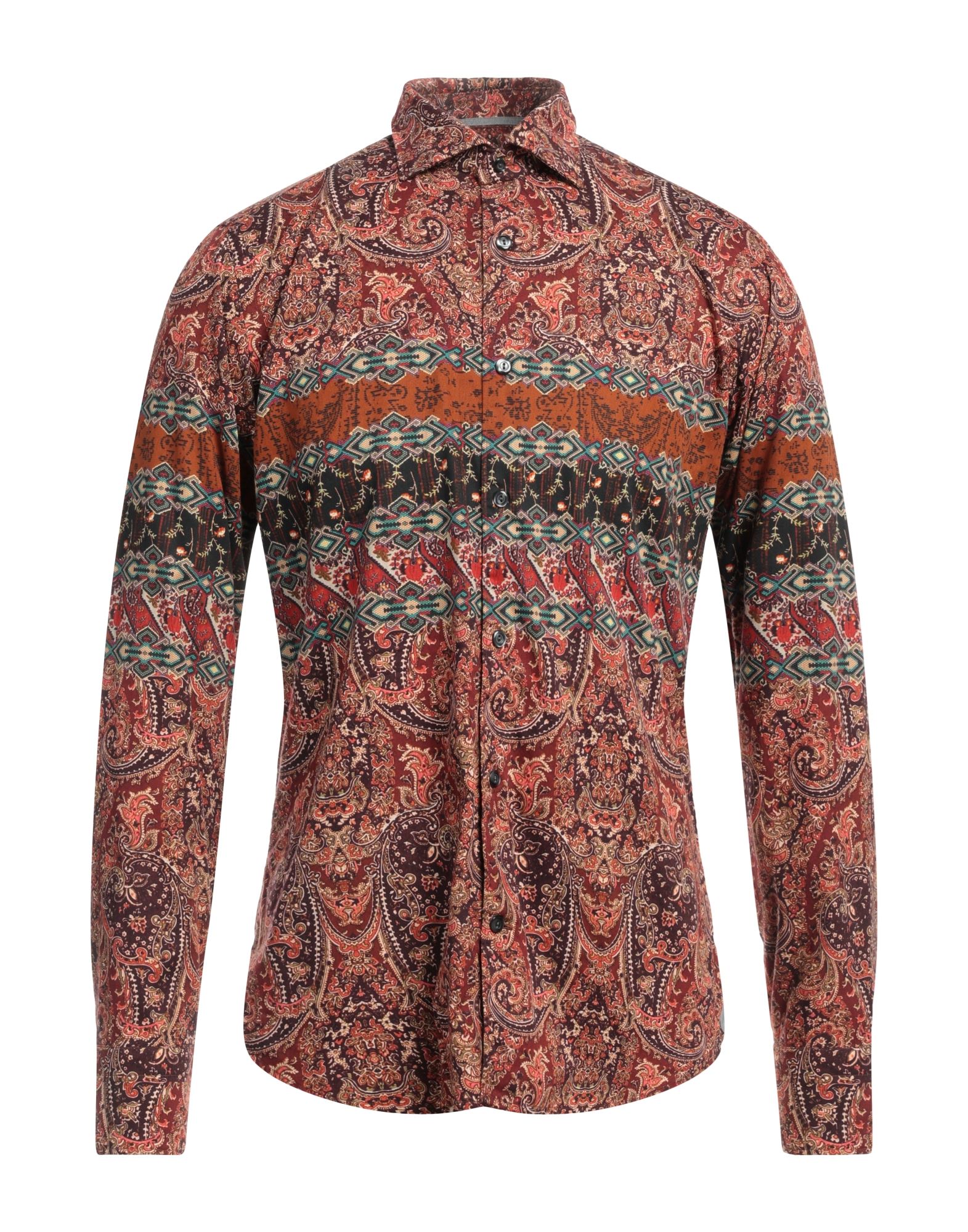 TINTORIA MATTEI 954 Hemd Herren Braun von TINTORIA MATTEI 954