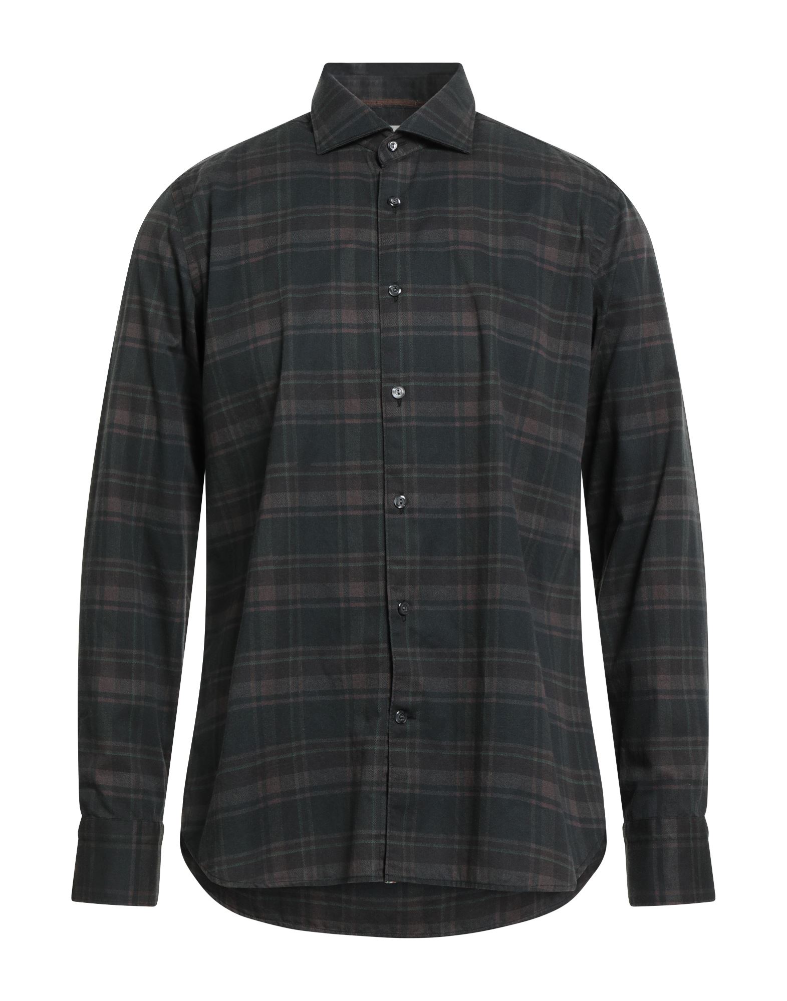 TINTORIA MATTEI 954 Hemd Herren Dunkelgrün von TINTORIA MATTEI 954