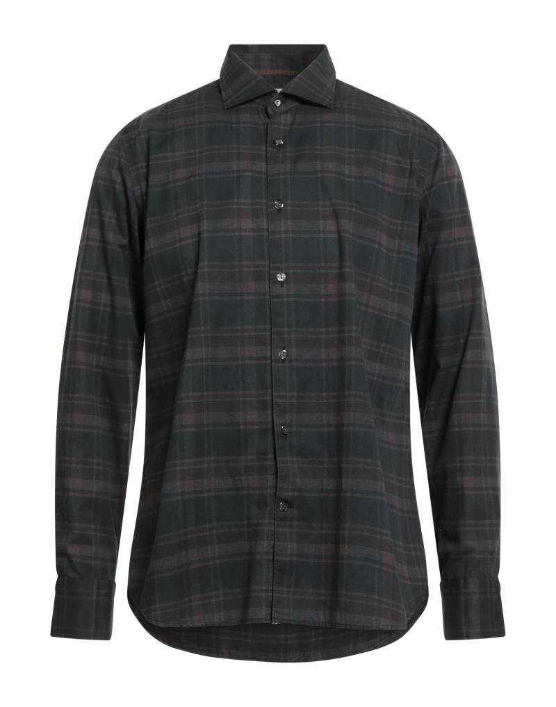 TINTORIA MATTEI 954 Hemd Herren Dunkelgrün von TINTORIA MATTEI 954