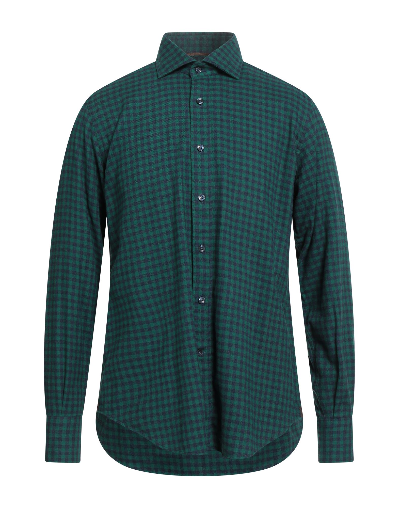 TINTORIA MATTEI 954 Hemd Herren Dunkelgrün von TINTORIA MATTEI 954