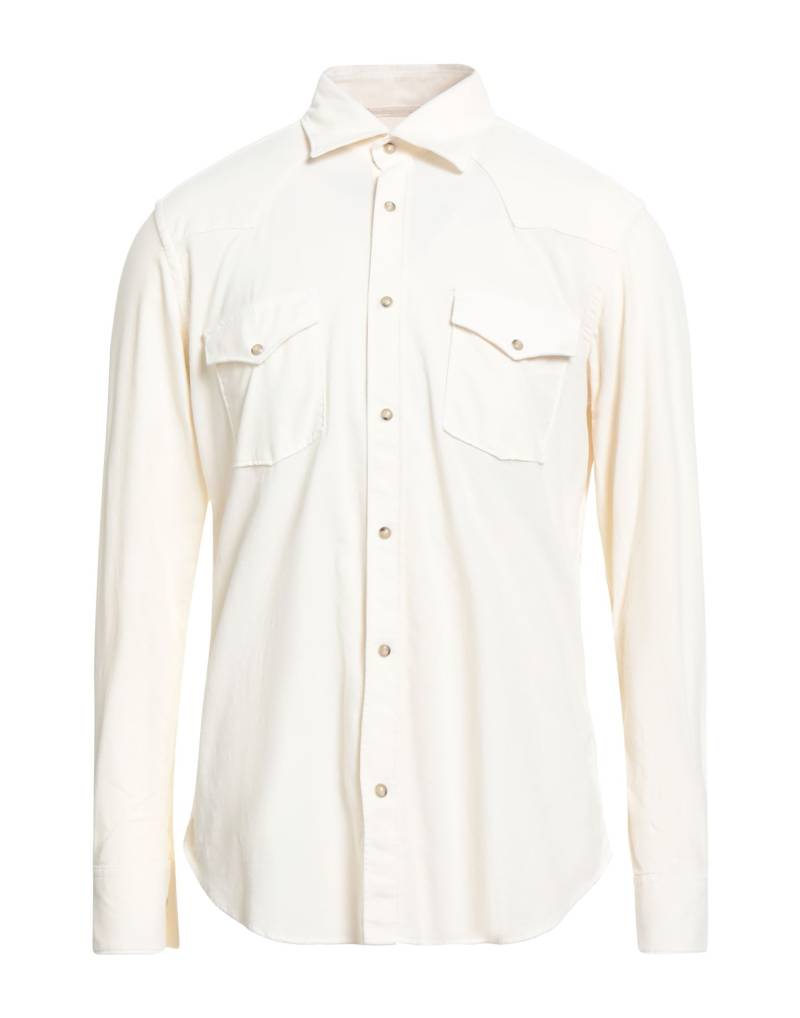 TINTORIA MATTEI 954 Hemd Herren Elfenbein von TINTORIA MATTEI 954
