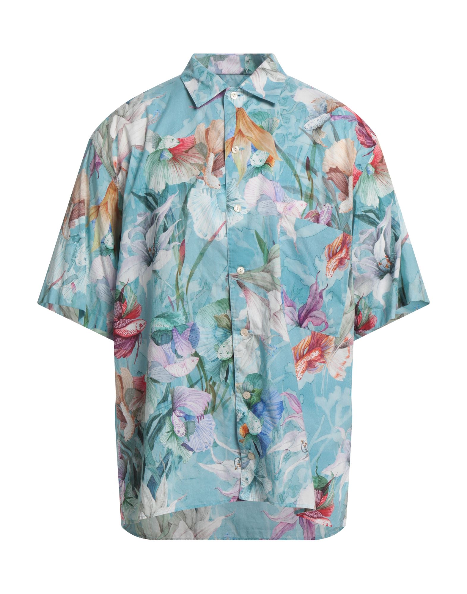 TINTORIA MATTEI 954 Hemd Herren Himmelblau von TINTORIA MATTEI 954