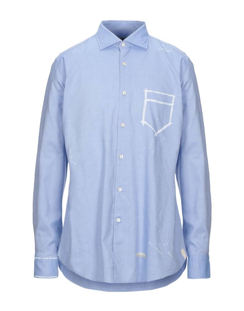 TINTORIA MATTEI 954 Hemd Herren Himmelblau von TINTORIA MATTEI 954