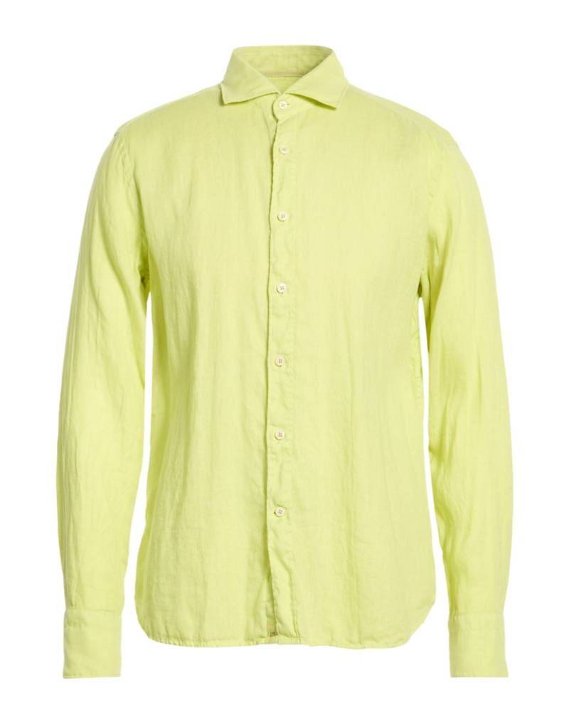 TINTORIA MATTEI 954 Hemd Herren Limettengrün von TINTORIA MATTEI 954