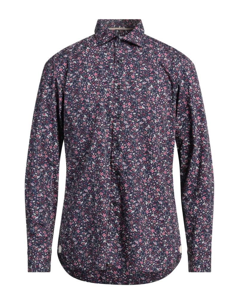 TINTORIA MATTEI 954 Hemd Herren Marineblau von TINTORIA MATTEI 954