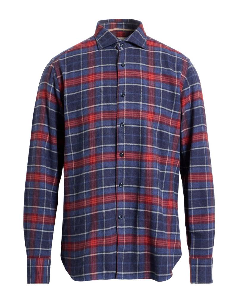 TINTORIA MATTEI 954 Hemd Herren Marineblau von TINTORIA MATTEI 954