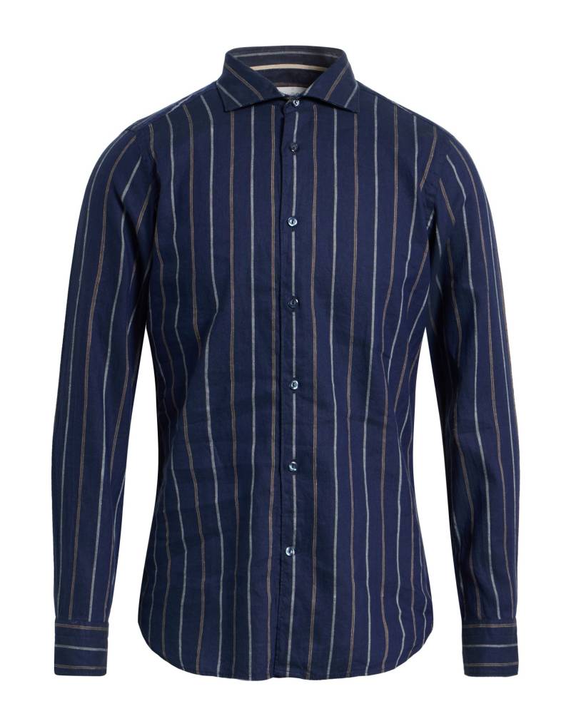 TINTORIA MATTEI 954 Hemd Herren Marineblau von TINTORIA MATTEI 954