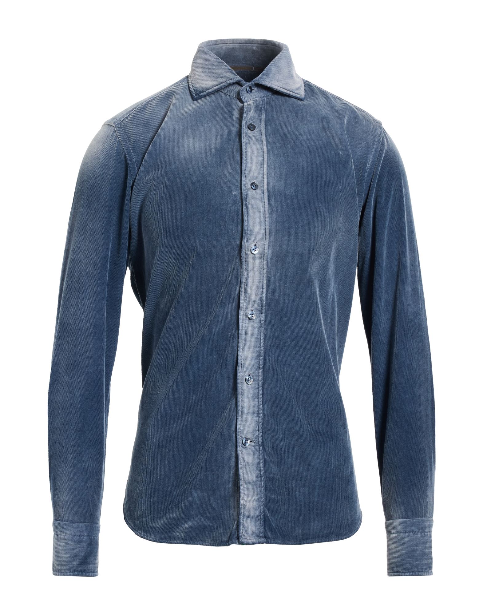 TINTORIA MATTEI 954 Hemd Herren Marineblau von TINTORIA MATTEI 954