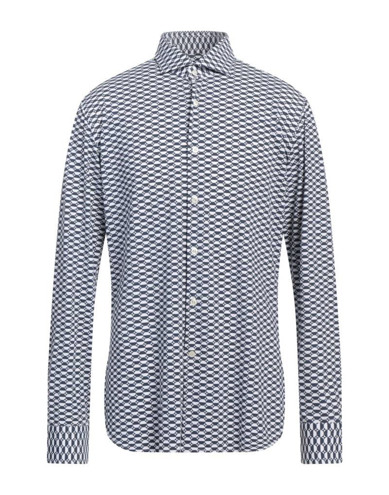 TINTORIA MATTEI 954 Hemd Herren Marineblau von TINTORIA MATTEI 954