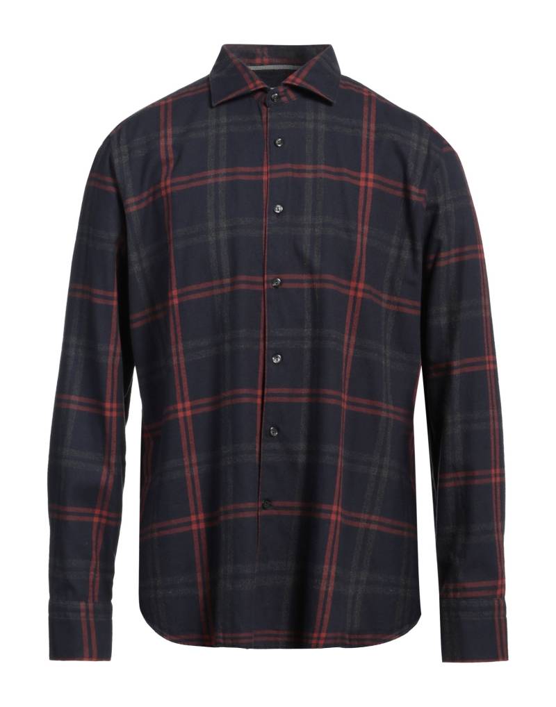 TINTORIA MATTEI 954 Hemd Herren Marineblau von TINTORIA MATTEI 954