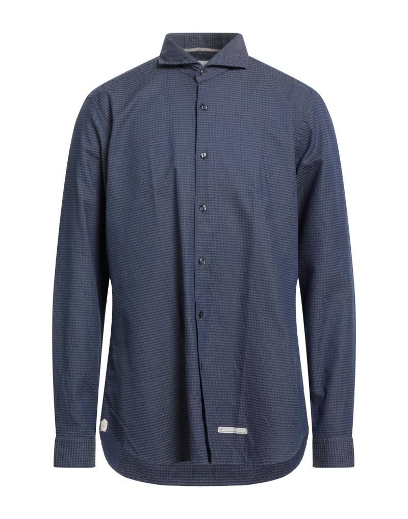 TINTORIA MATTEI 954 Hemd Herren Marineblau von TINTORIA MATTEI 954
