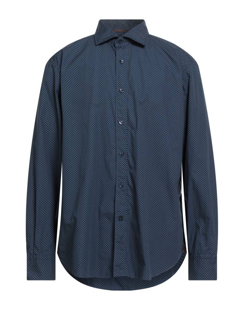 TINTORIA MATTEI 954 Hemd Herren Marineblau von TINTORIA MATTEI 954