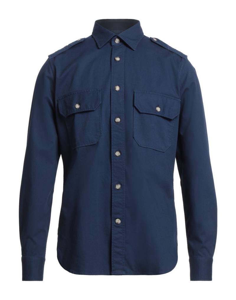 TINTORIA MATTEI 954 Hemd Herren Marineblau TINTORIA MATTEI 954 Hemd Herren Marineblau von TINTORIA MATTEI 954