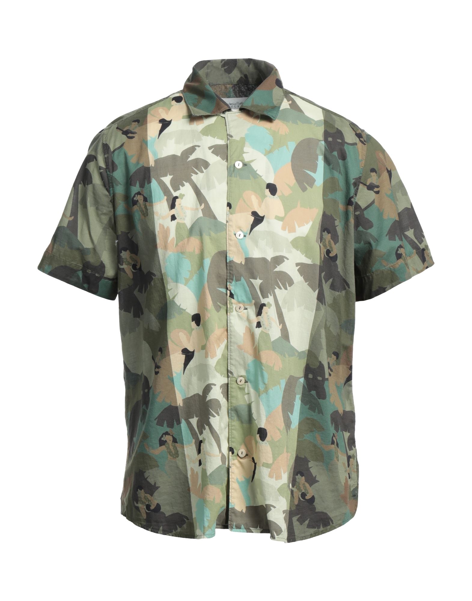 TINTORIA MATTEI 954 Hemd Herren Militärgrün TINTORIA MATTEI 954 Hemd Herren Militärgrün von TINTORIA MATTEI 954