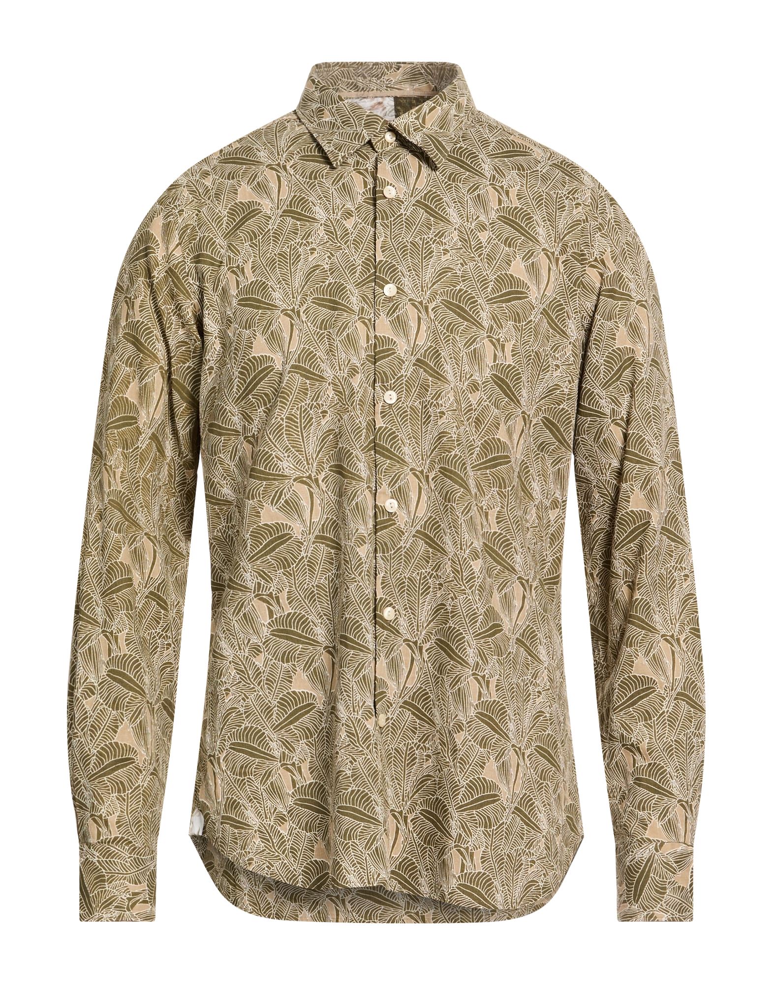 TINTORIA MATTEI 954 Hemd Herren Militärgrün von TINTORIA MATTEI 954