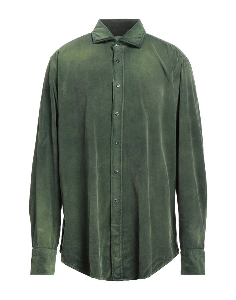 TINTORIA MATTEI 954 Hemd Herren Militärgrün von TINTORIA MATTEI 954