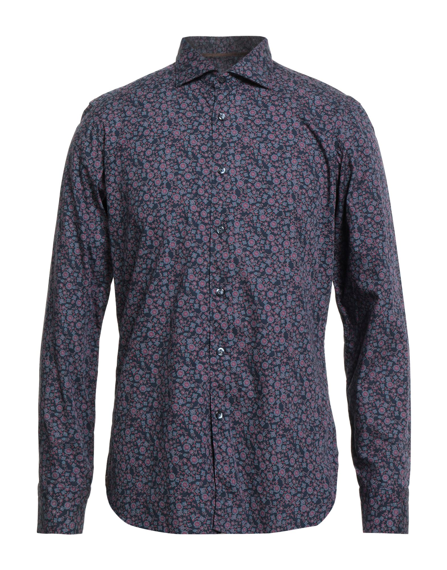 TINTORIA MATTEI 954 Hemd Herren Nachtblau von TINTORIA MATTEI 954