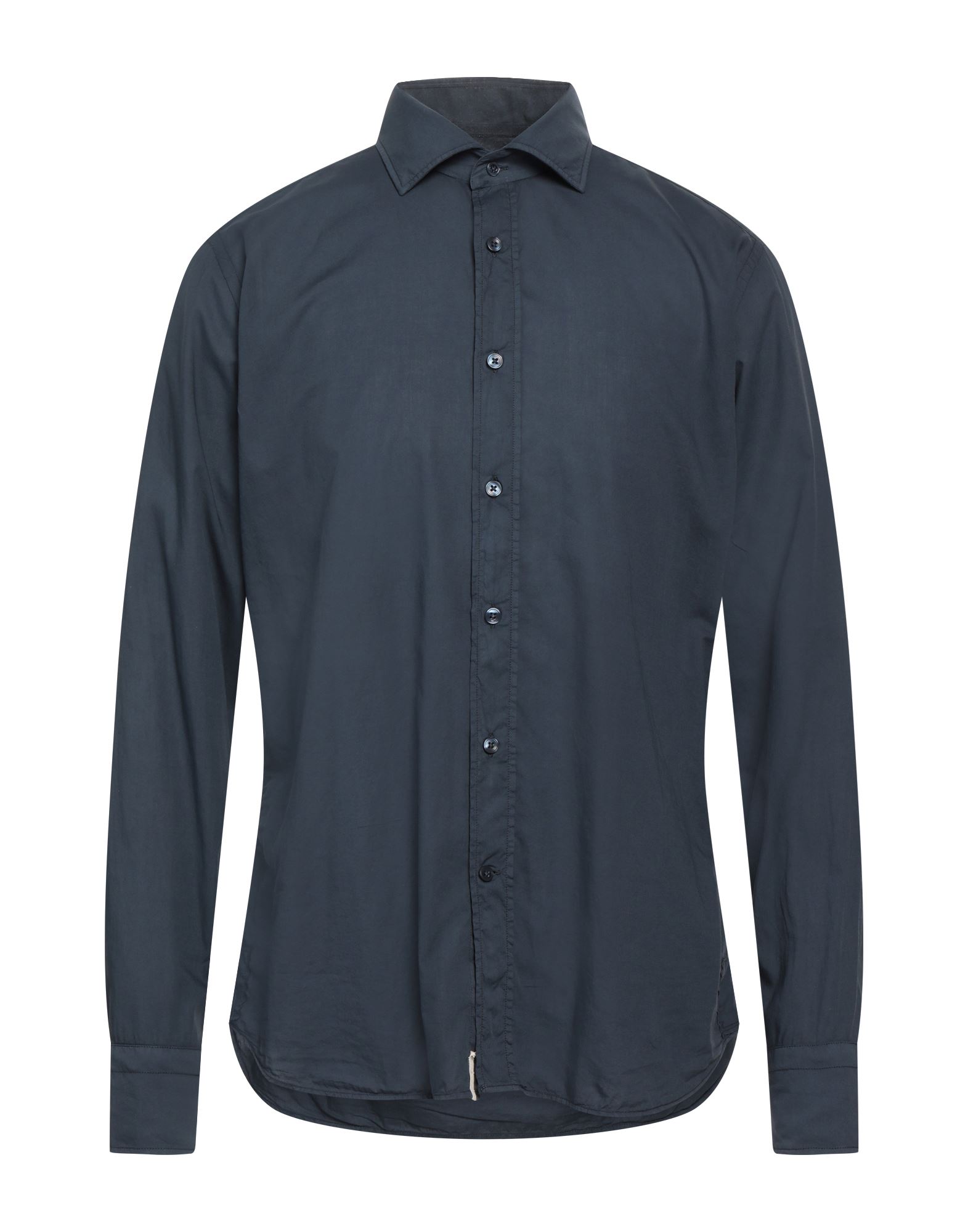 TINTORIA MATTEI 954 Hemd Herren Nachtblau von TINTORIA MATTEI 954