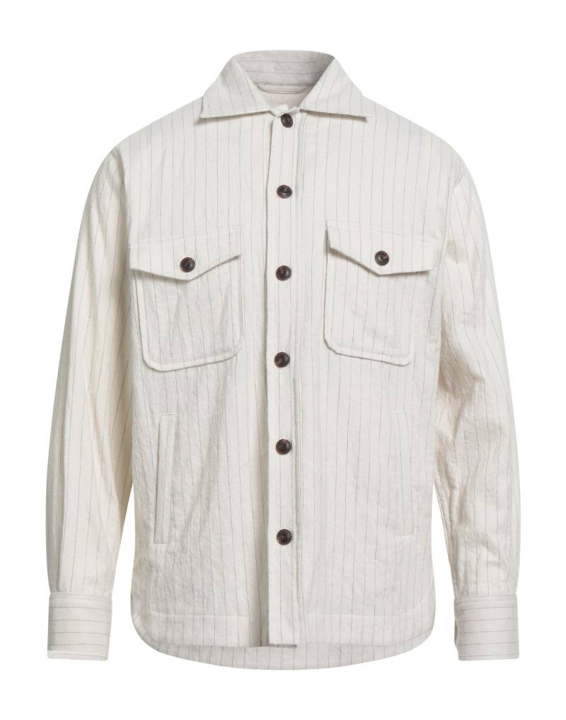 TINTORIA MATTEI 954 Hemd Herren Off white von TINTORIA MATTEI 954