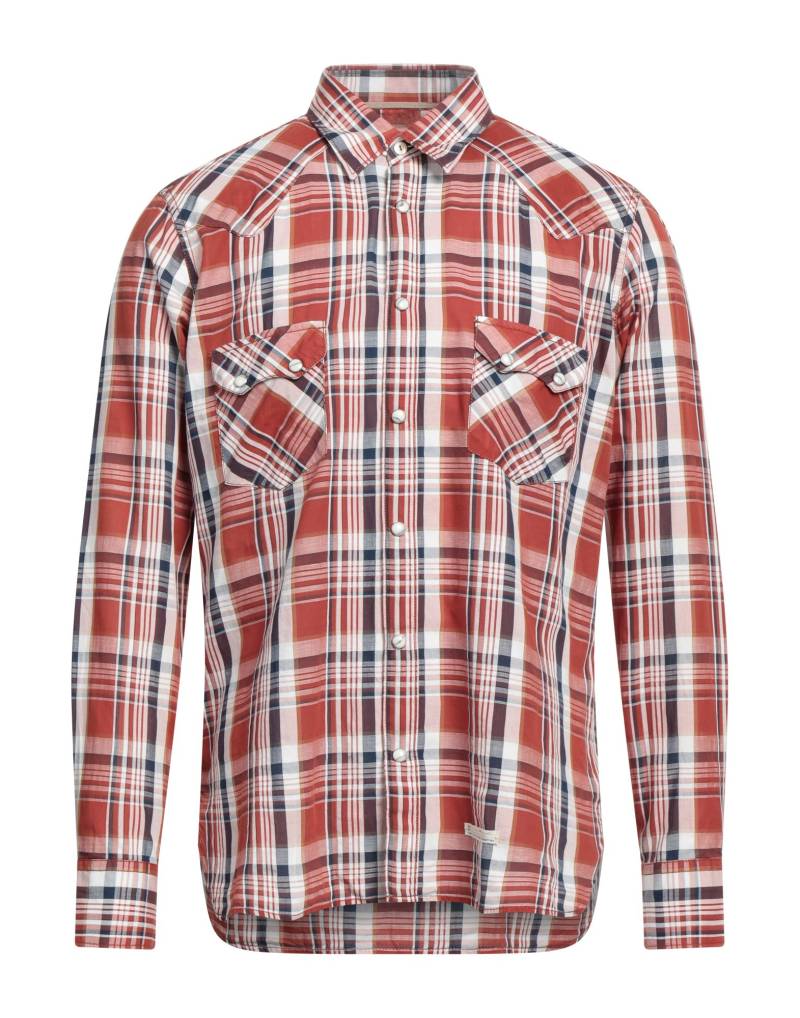 TINTORIA MATTEI 954 Hemd Herren Rostrot von TINTORIA MATTEI 954