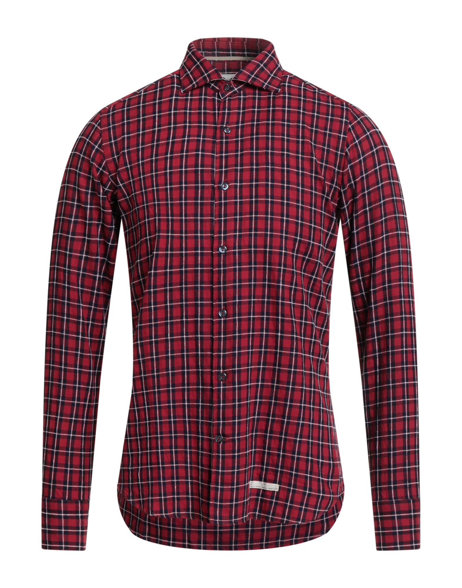 TINTORIA MATTEI 954 Hemd Herren Rot von TINTORIA MATTEI 954