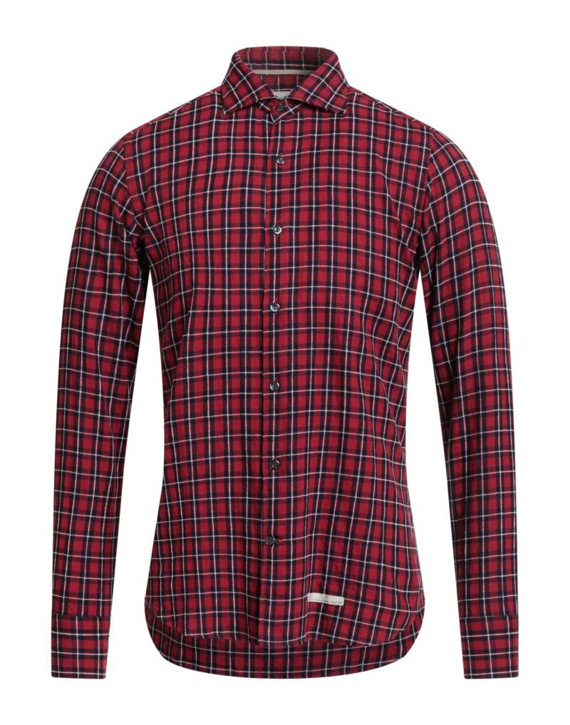 TINTORIA MATTEI 954 Hemd Herren Rot von TINTORIA MATTEI 954