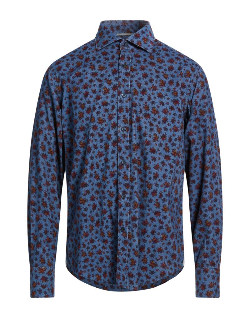 TINTORIA MATTEI 954 Hemd Herren Taubenblau von TINTORIA MATTEI 954