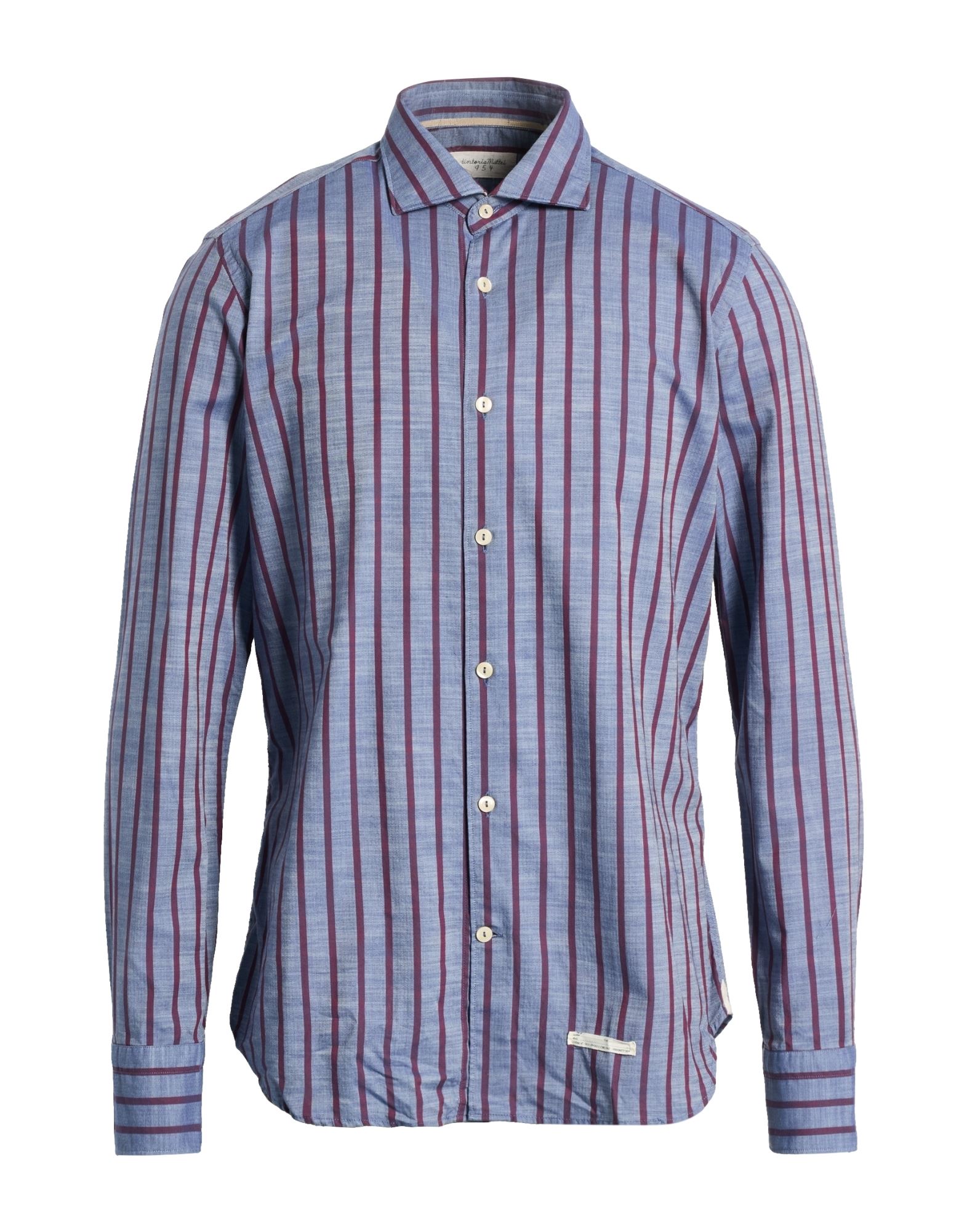 TINTORIA MATTEI 954 Hemd Herren Taubenblau TINTORIA MATTEI 954 Hemd Herren Taubenblau von TINTORIA MATTEI 954
