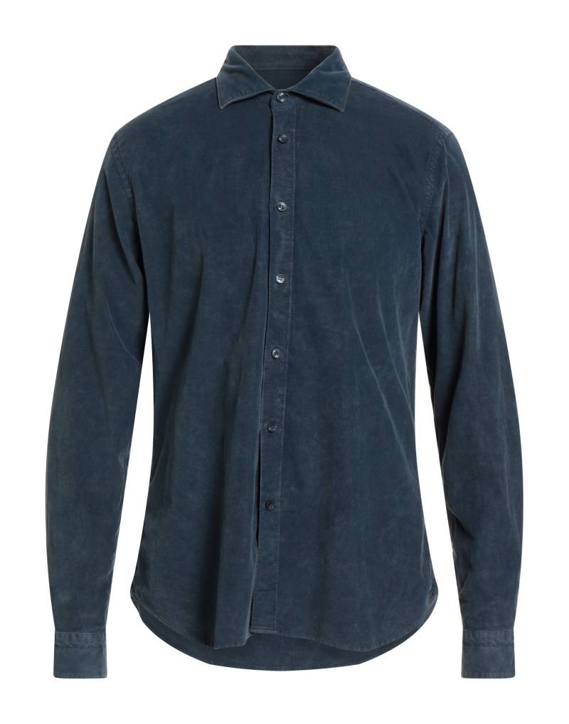 TINTORIA MATTEI 954 Hemd Herren Taubenblau von TINTORIA MATTEI 954