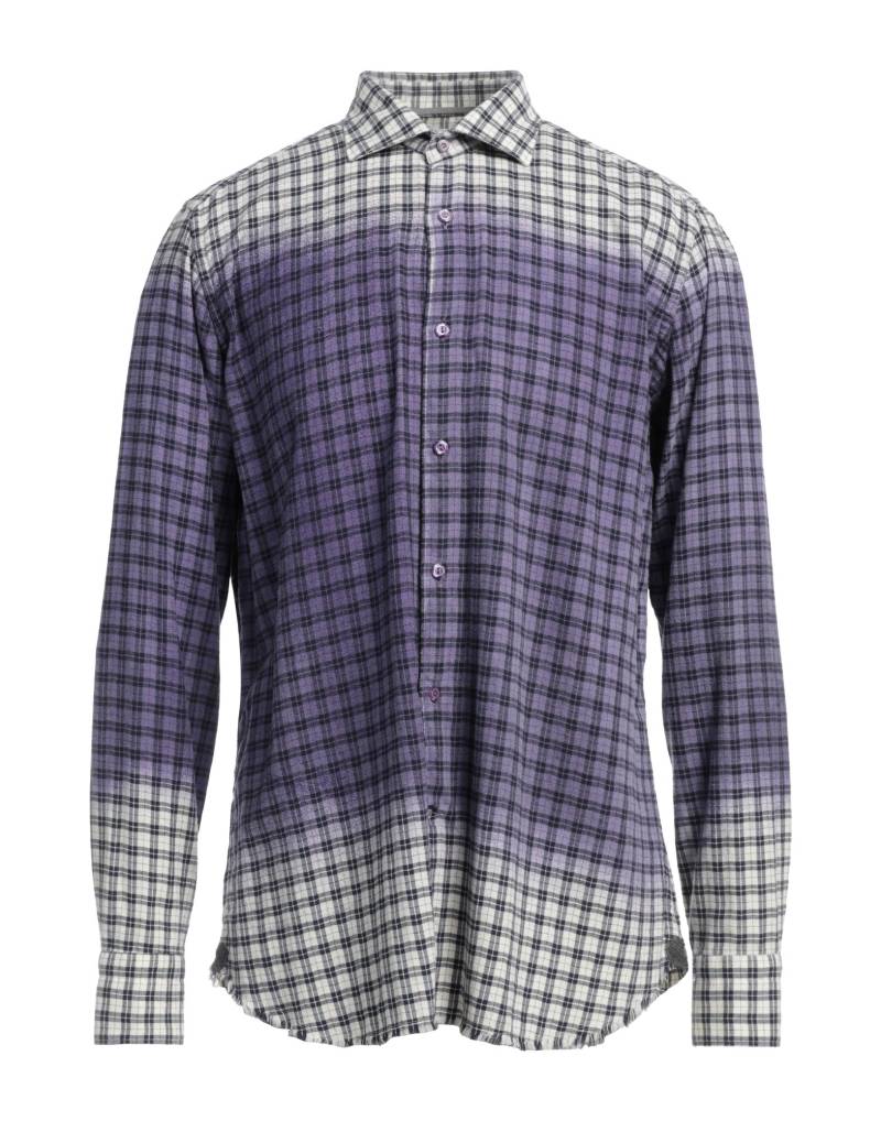 TINTORIA MATTEI 954 Hemd Herren Violett von TINTORIA MATTEI 954