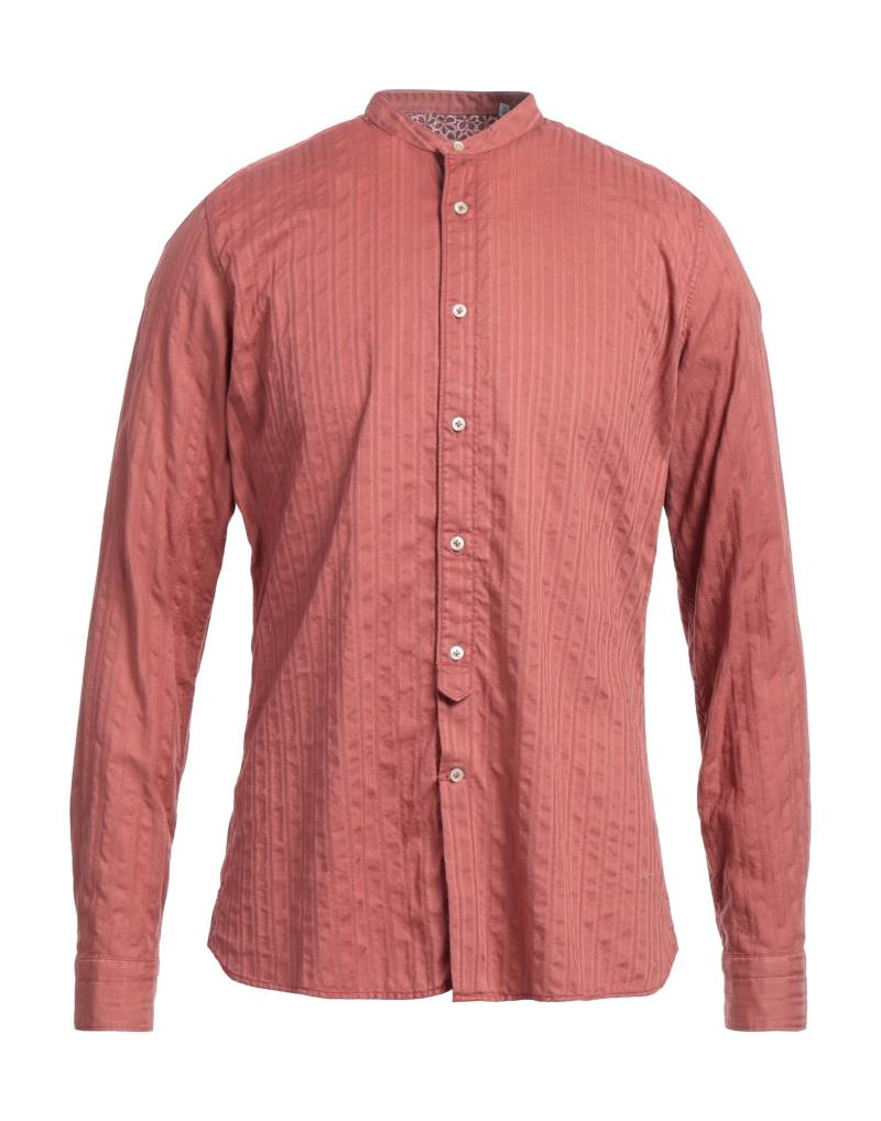 TINTORIA MATTEI 954 Hemd Herren Ziegelrot von TINTORIA MATTEI 954