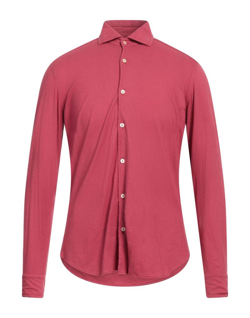 TINTORIA MATTEI 954 Hemd Herren Ziegelrot von TINTORIA MATTEI 954